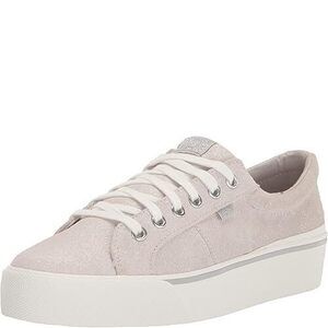 Keds Women's Jump Kick Duo Sneaker, Silver, 6 Medium